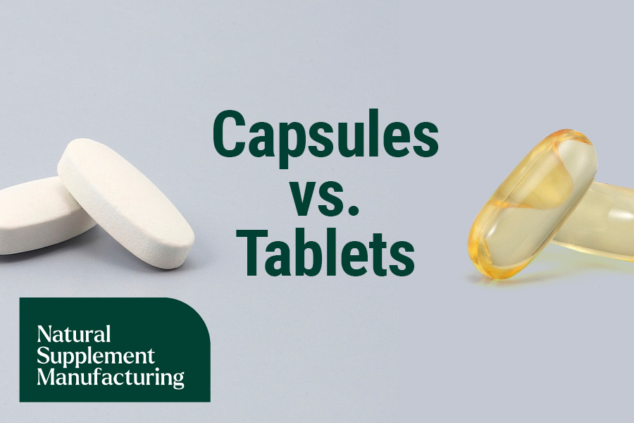 capsules vs tablets